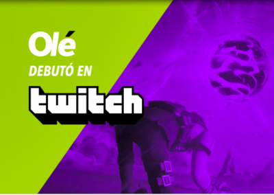 Diario Olé. Twitch, nueva cancha del periodismo deportivo