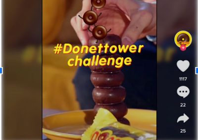 BIMBO. Donettes y el ‘challenge’ social